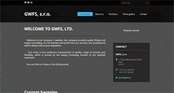 Desktop Screenshot of gwfs.sk